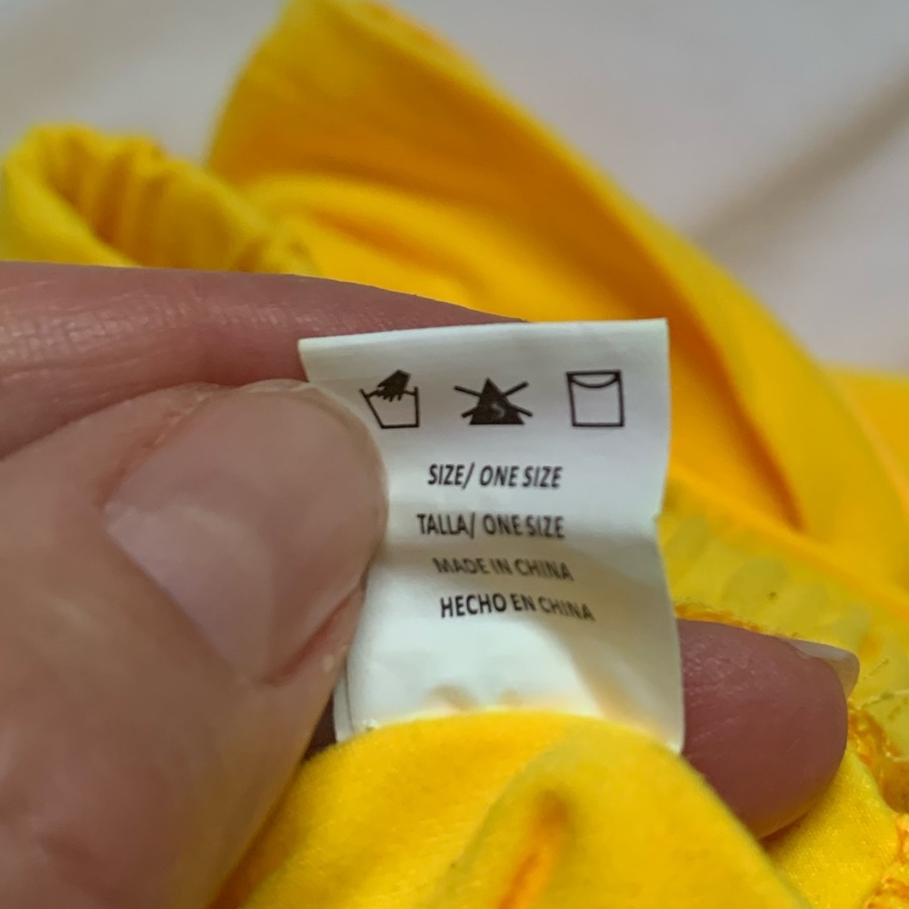 One size legging depot yellow leggings - worn once - super soft! - Picture 3 of 7